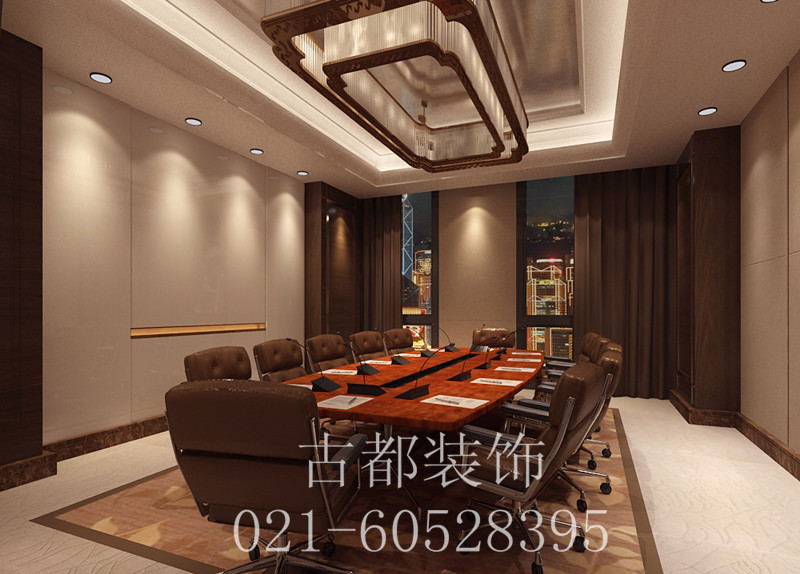 上海浦東新區陸家嘴德匯集團辦公室裝修效果-第2張圖片-上海古都建筑設計集團