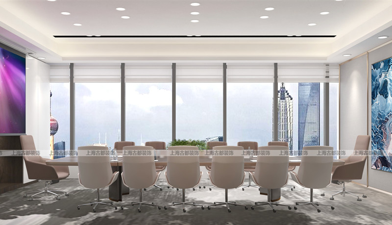 徐匯中鐵傳媒集團辦公室設計效果-第5張圖片-上海古都建筑設計集團