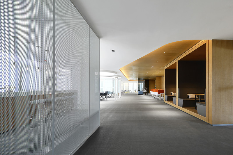 700平大氣奢華辦公室設計裝潢效果-第5張圖片-上海古都建筑設計集團