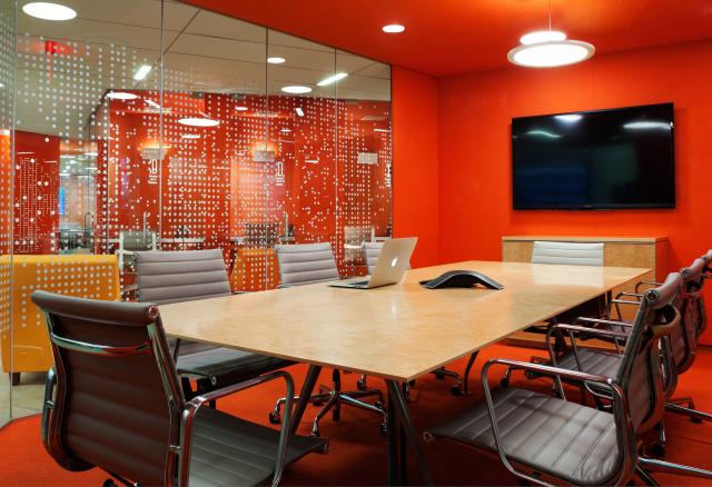 1400平媒體公司新辦公室室內裝修效果-第2張圖片-上海古都建筑設計集團 1400平媒體公司新辦公室室內裝修效果-第2張圖片-上海古都建筑設計集團