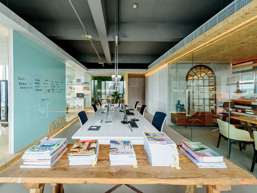 浦東永華大廈商務樓設計裝修實景-第3張圖片-上海古都建筑設計集團 浦東永華大廈商務樓設計裝修實景-第3張圖片-上海古都建筑設計集團