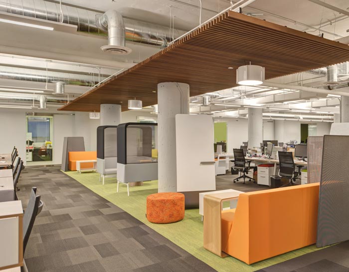 金山辦公室裝修服飾總部設計案例-第5張圖片-上海古都建筑設計集團 金山辦公室裝修服飾總部設計案例-第5張圖片-上海古都建筑設計集團