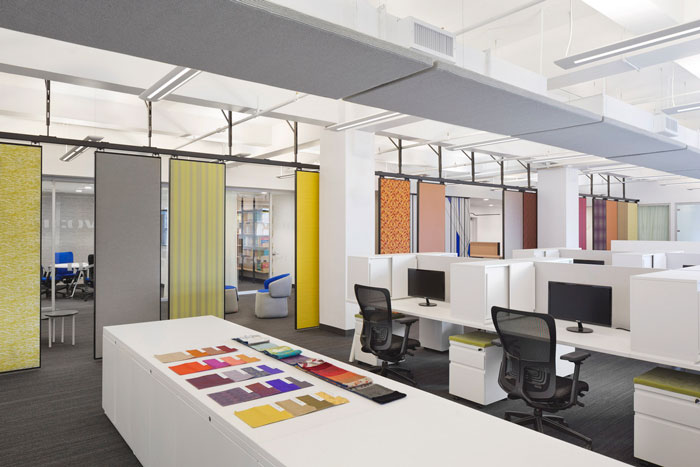 虹口辦公室裝修布料公司設計-第3張圖片-上海古都建筑設計集團 虹口辦公室裝修布料公司設計-第3張圖片-上海古都建筑設計集團