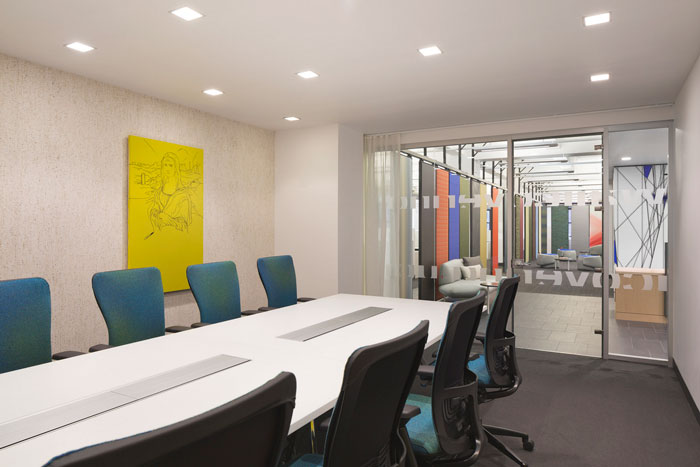 虹口辦公室裝修布料公司設計-第4張圖片-上海古都建筑設計集團 虹口辦公室裝修布料公司設計-第4張圖片-上海古都建筑設計集團