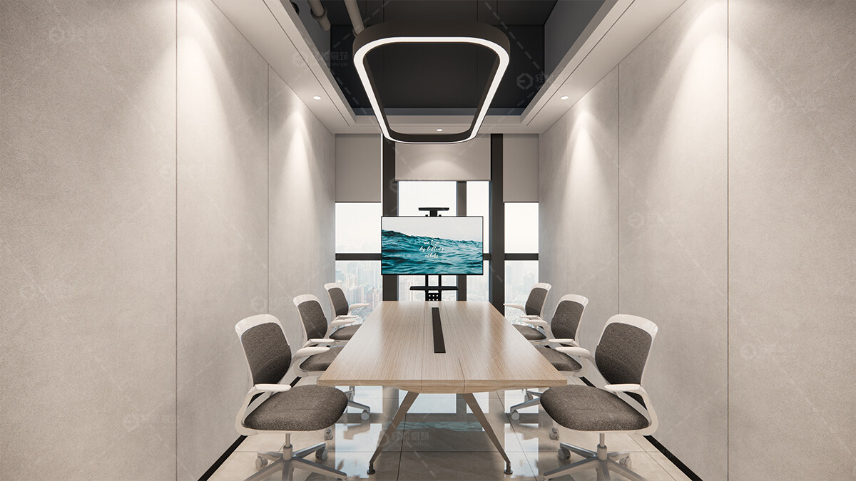 浦東新區芯片開發公司辦公室裝修設計-第4張圖片-上海古都建筑設計集團 浦東新區芯片開發公司辦公室裝修設計-第4張圖片-上海古都建筑設計集團