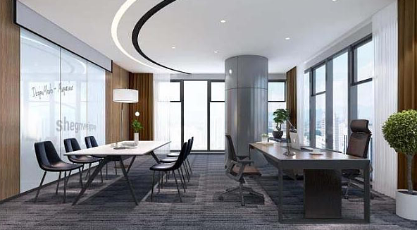 寶山區人力資源公司辦公室裝修設計-第1張圖片-上海古都建筑設計集團 寶山區人力資源公司辦公室裝修設計-第1張圖片-上海古都建筑設計集團