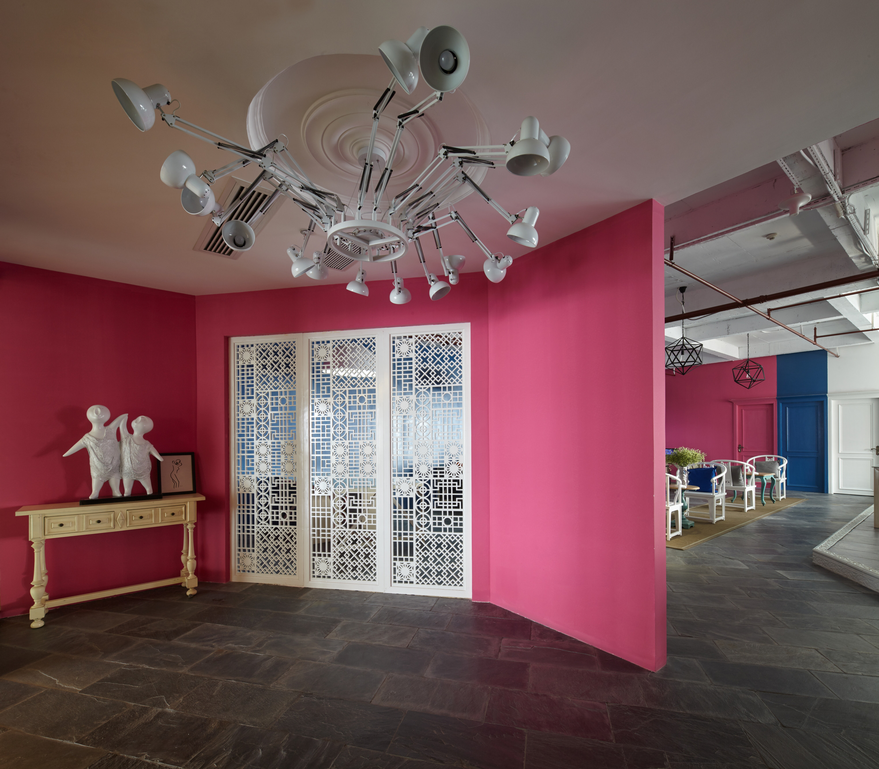 浦東新區180平辦公室裝修loft風格設計-第2張圖片-上海古都建筑設計集團