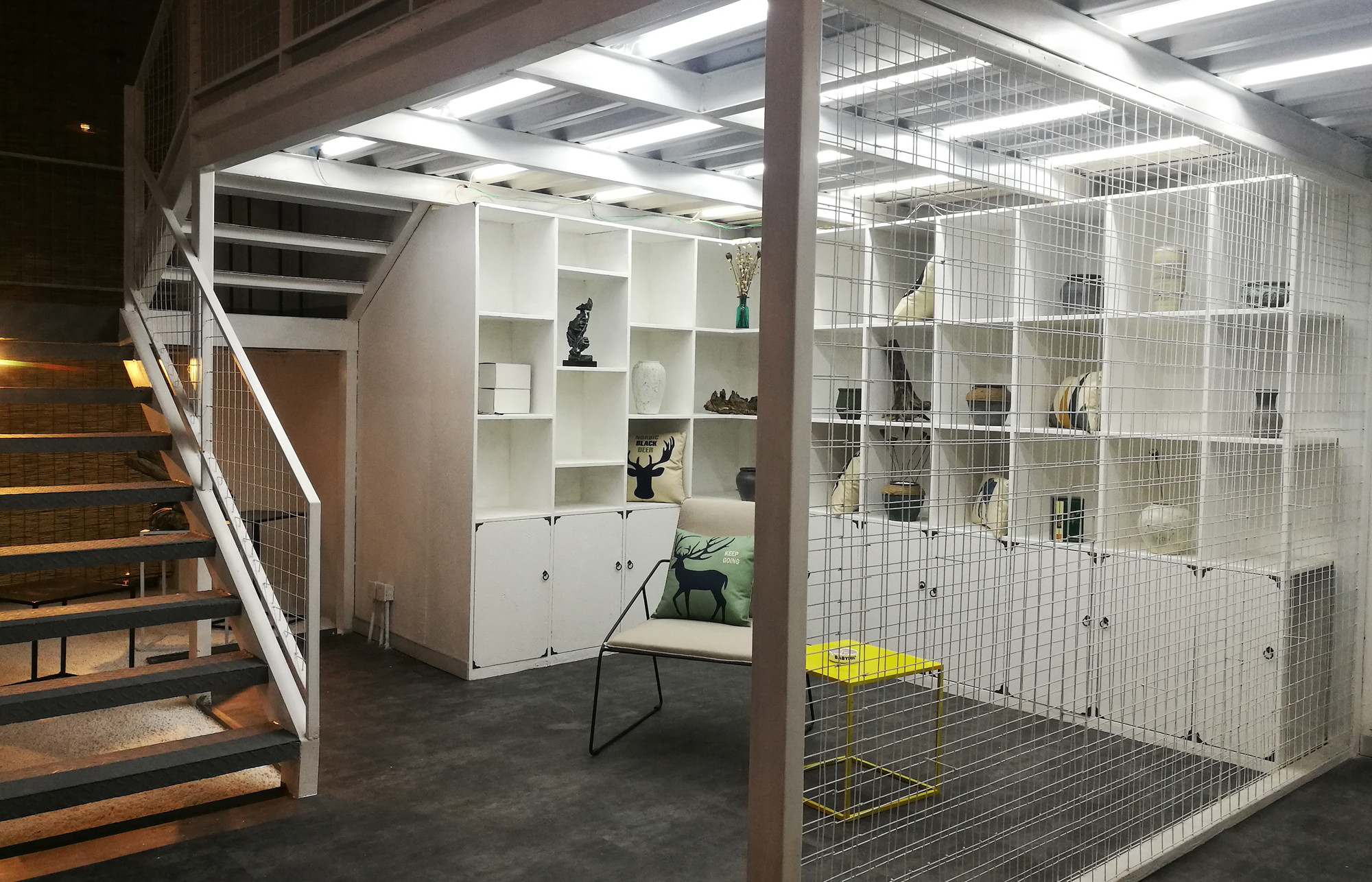 浦東新區160平辦公室裝修工業混搭風格設計-第2張圖片-上海古都建筑設計集團