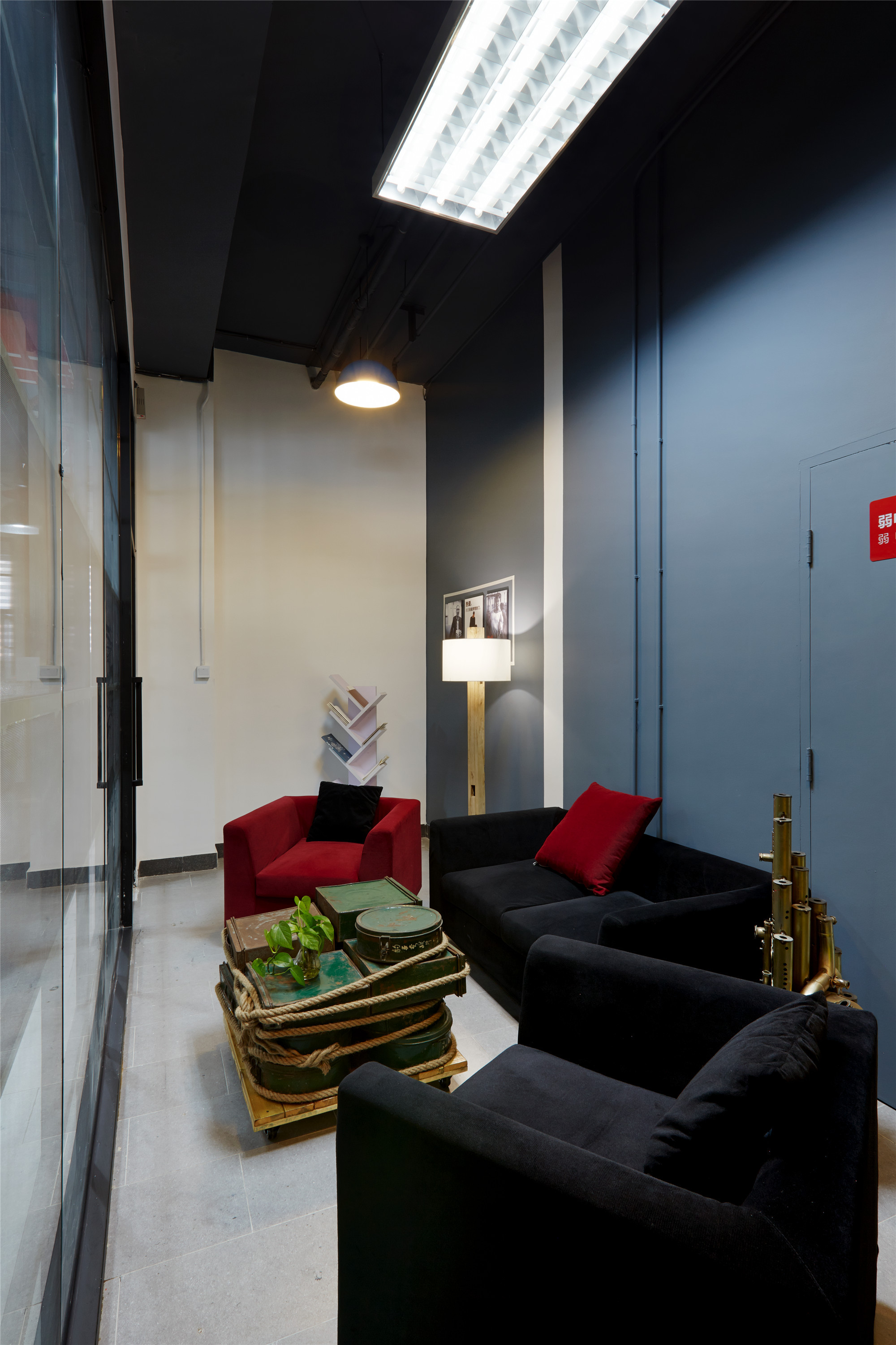 寶山區100平創業公司辦公室裝修設計-第2張圖片-上海古都建筑設計集團 寶山區100平創業公司辦公室裝修設計-第2張圖片-上海古都建筑設計集團