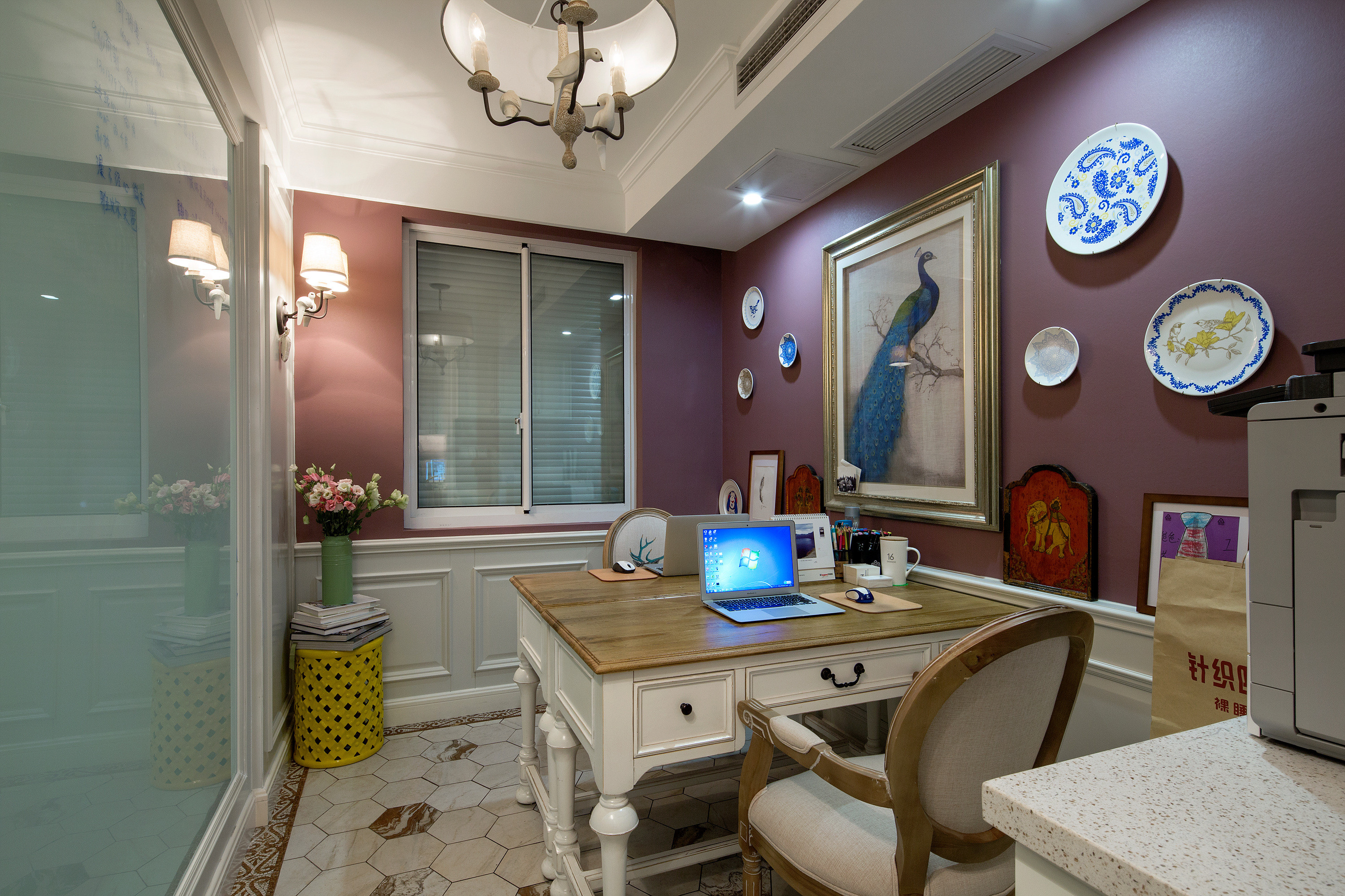 徐匯區120平辦公室裝修美式風格設計-第2張圖片-上海古都建筑設計集團 徐匯區120平辦公室裝修美式風格設計-第2張圖片-上海古都建筑設計集團