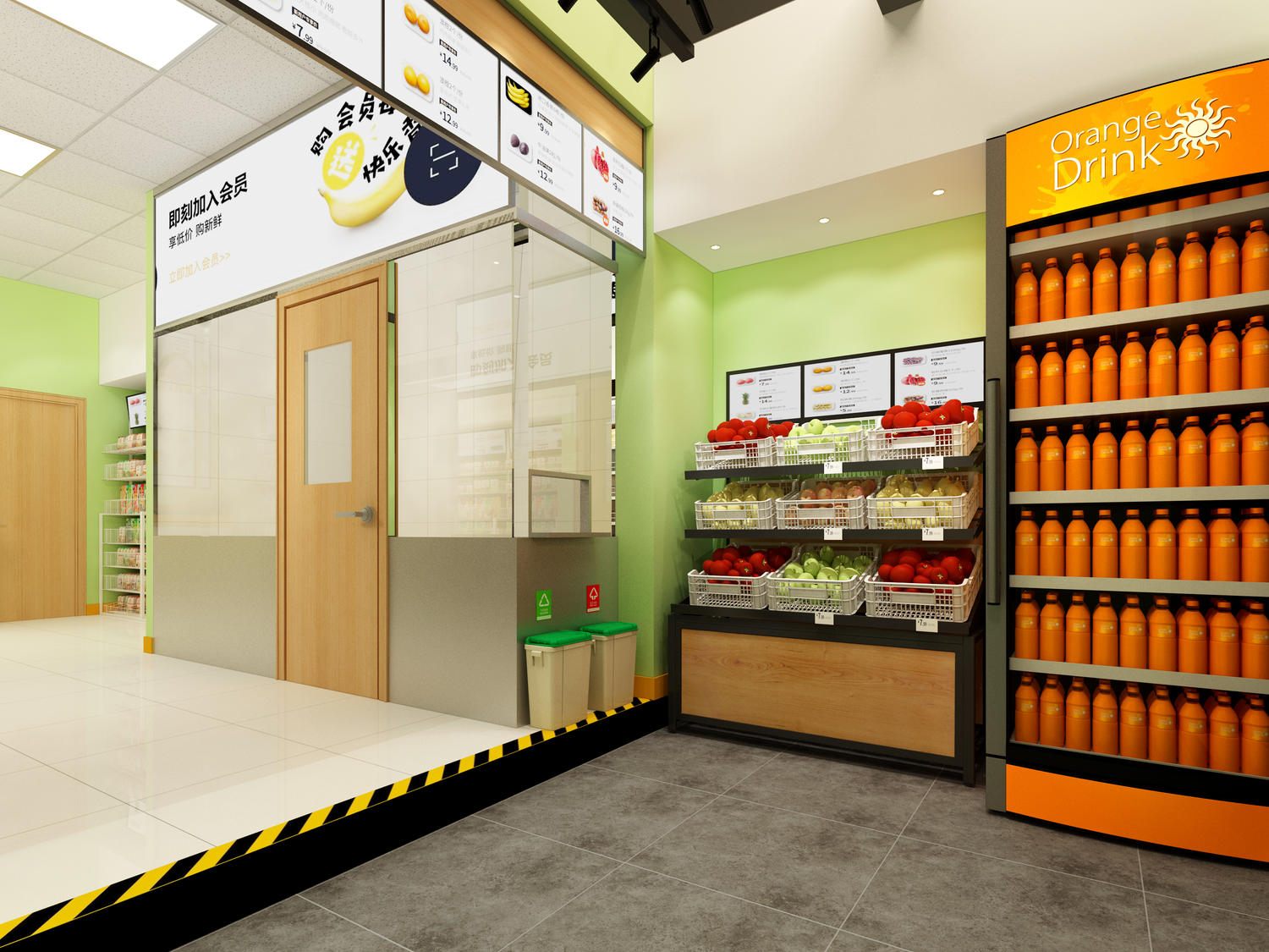 嘉定區辦公室裝修水果店裝修設計-第2張圖片-上海古都建筑設計集團 嘉定區辦公室裝修水果店裝修設計-第2張圖片-上海古都建筑設計集團