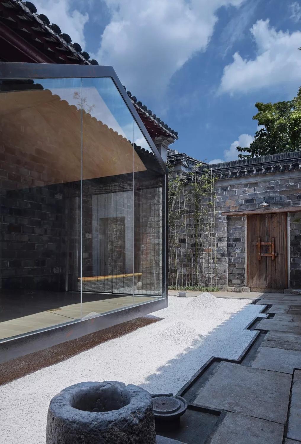 徐匯區180平辦公室裝修四合院風格設計-第3張圖片-上海古都建筑設計集團