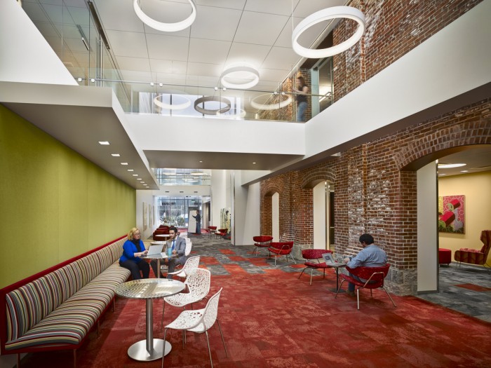 徐匯區120平生物科技辦公室裝修設計-第2張圖片-上海古都建筑設計集團 徐匯區120平生物科技辦公室裝修設計-第2張圖片-上海古都建筑設計集團