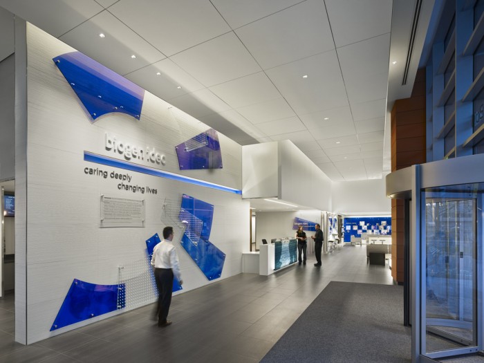 徐匯區120平生物科技辦公室裝修設計-第1張圖片-上海古都建筑設計集團 徐匯區120平生物科技辦公室裝修設計-第1張圖片-上海古都建筑設計集團