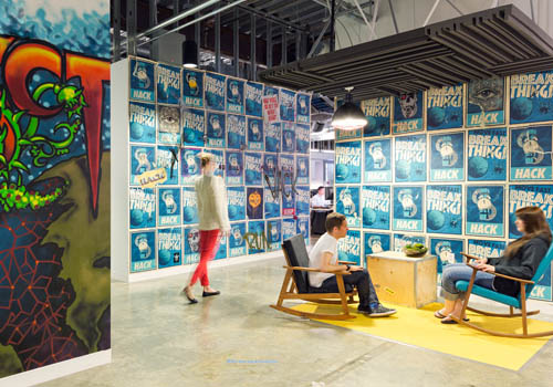 Facebook 總部辦公室裝修設(shè)計(jì)-第1張圖片-上海古都建筑設(shè)計(jì)集團(tuán)