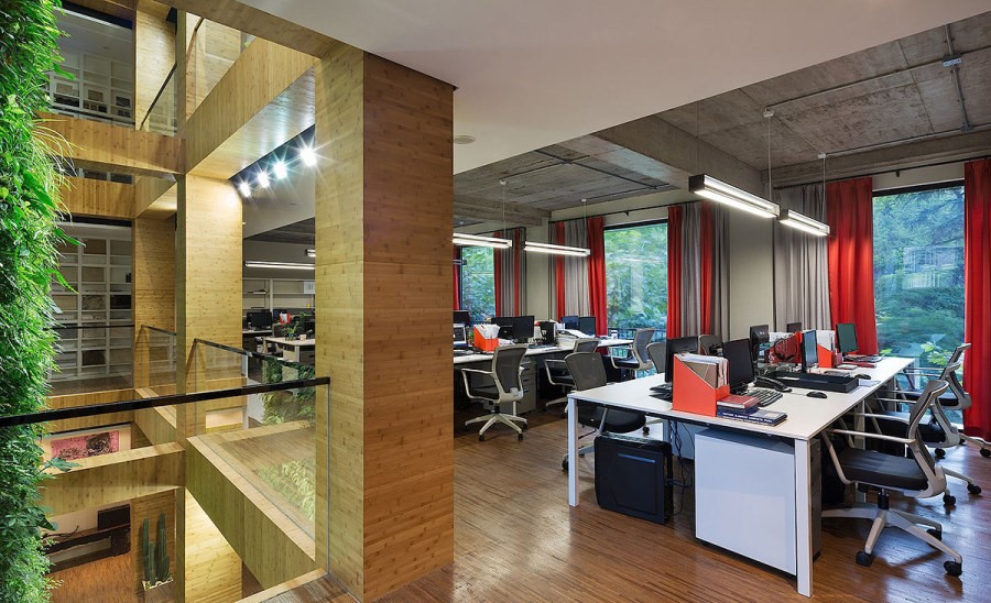 集艾（中國）辦公室裝修設計-第5張圖片-上海古都建筑設計集團