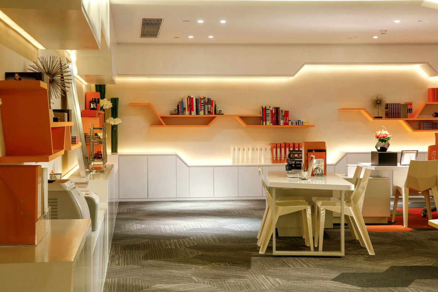 普陀區120平廣告公司辦公室裝修設計-第3張圖片-上海古都建筑設計集團 普陀區120平廣告公司辦公室裝修設計-第3張圖片-上海古都建筑設計集團