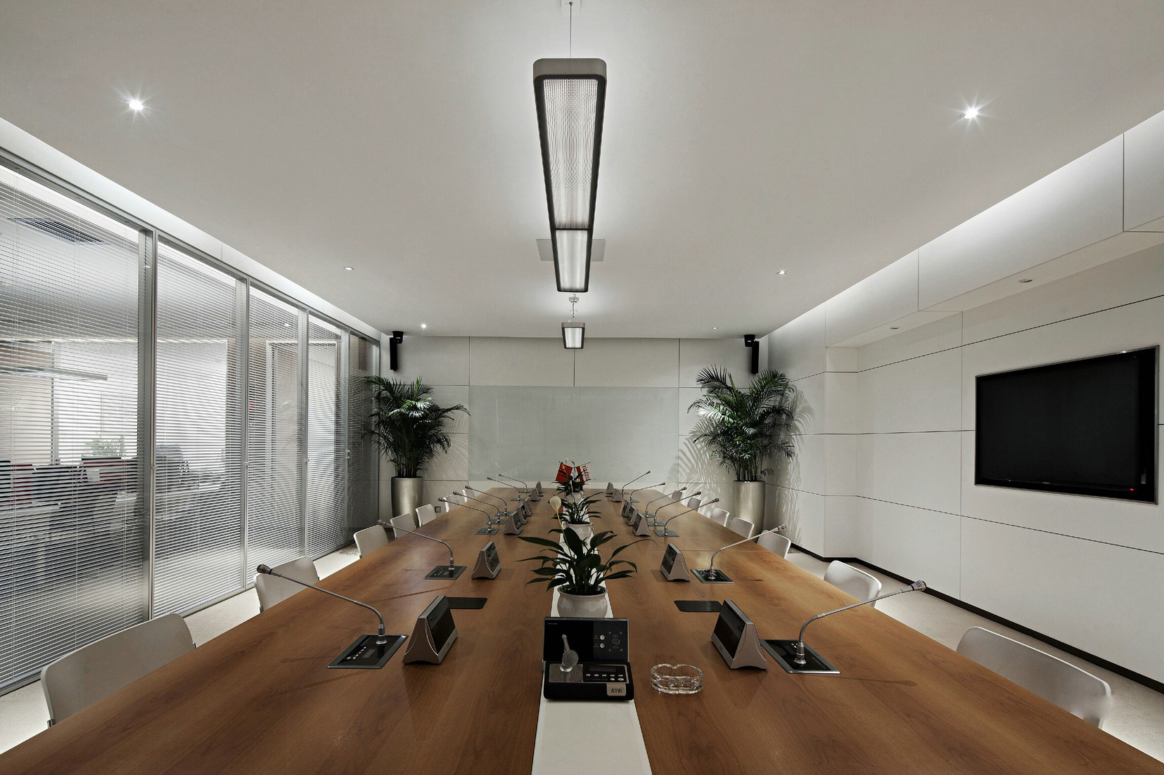 120平化工所會議室裝修設計-第2張圖片-上海古都建筑設計集團 120平化工所會議室裝修設計-第2張圖片-上海古都建筑設計集團