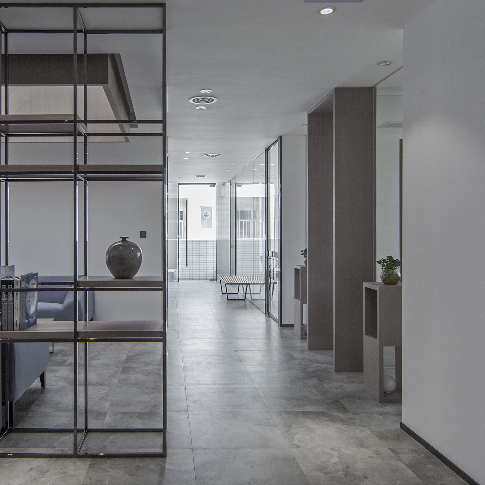 黃浦區(qū)200平架空機構辦公室裝修-第3張圖片-上海古都建筑設計集團 黃浦區(qū)200平架空機構辦公室裝修-第3張圖片-上海古都建筑設計集團