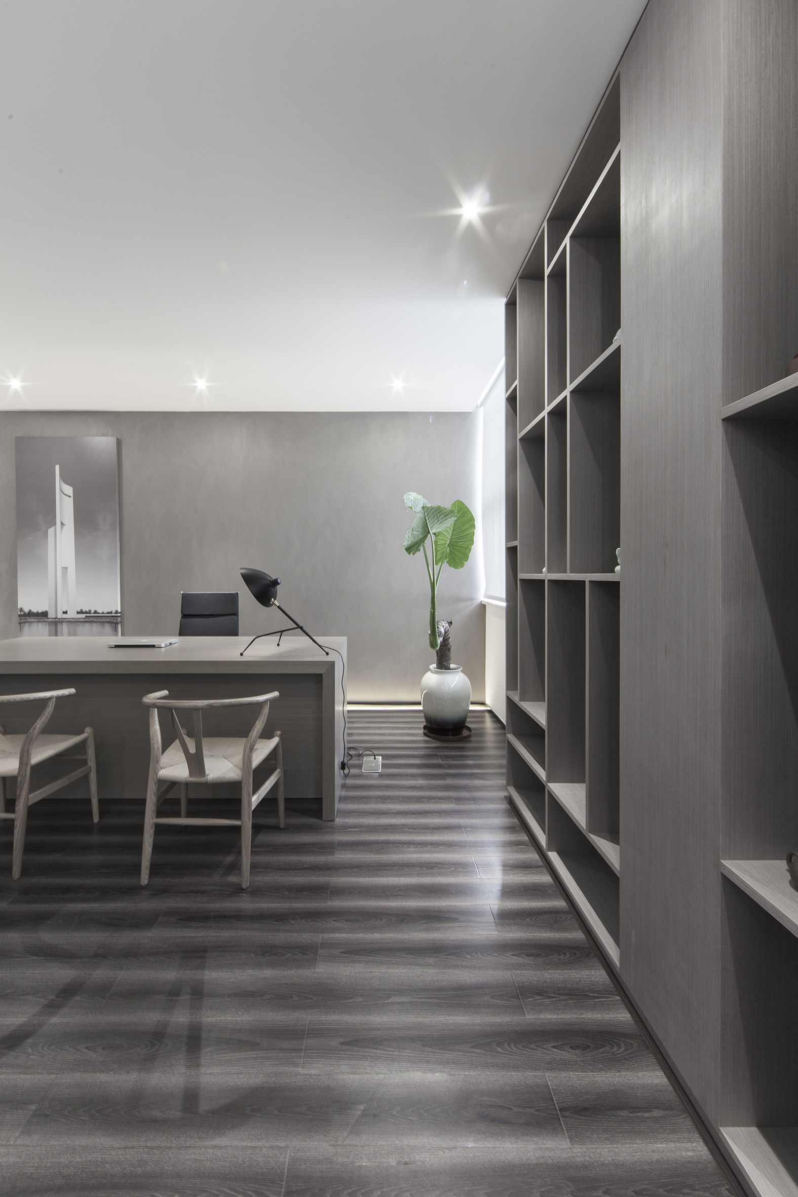 上海辦公室裝修空曠接待室裝修設計-第5張圖片-上海古都建筑設計集團