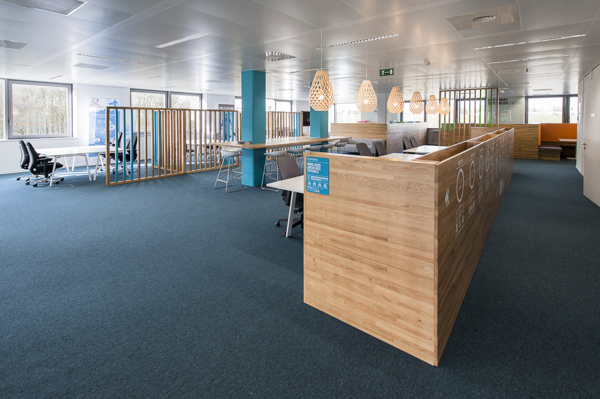 寶山區青春活力辦公室裝修設計-第3張圖片-上海古都建筑設計集團