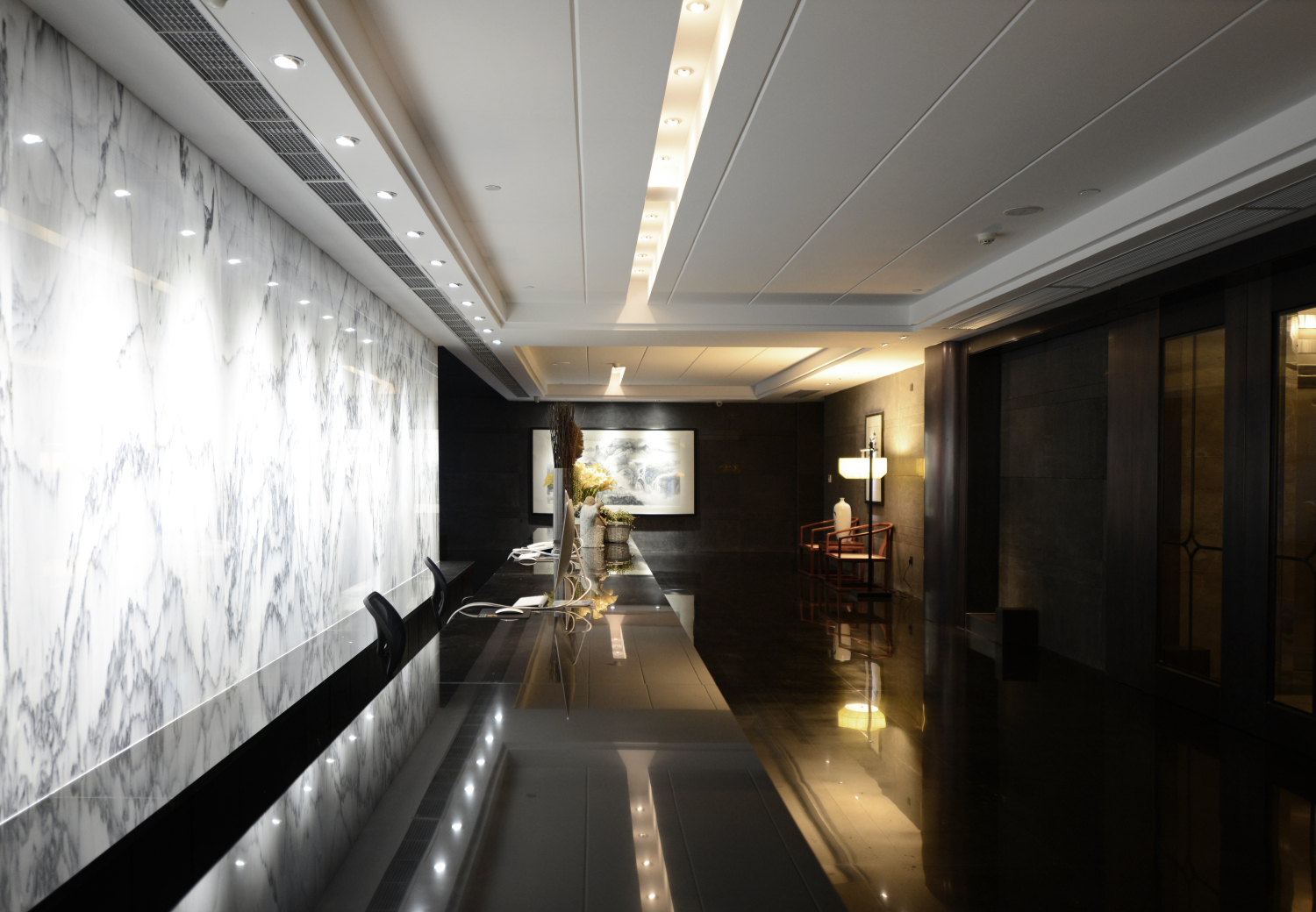 徐匯區儒雅風格辦公室裝修設計-第1張圖片-上海古都建筑設計集團 徐匯區儒雅風格辦公室裝修設計-第1張圖片-上海古都建筑設計集團