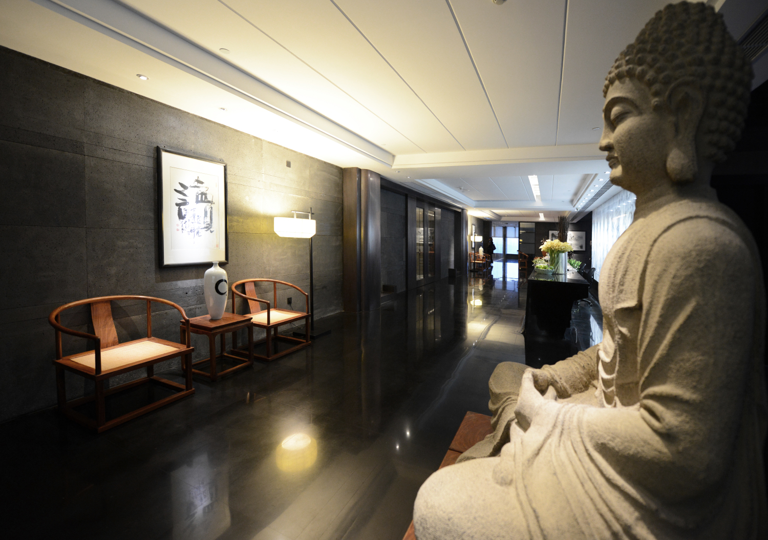 徐匯區儒雅風格辦公室裝修設計-第4張圖片-上海古都建筑設計集團 徐匯區儒雅風格辦公室裝修設計-第4張圖片-上海古都建筑設計集團