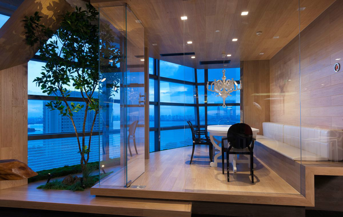 上海夜景辦公室裝修設計-第8張圖片-上海古都建筑設計集團 上海夜景辦公室裝修設計-第8張圖片-上海古都建筑設計集團