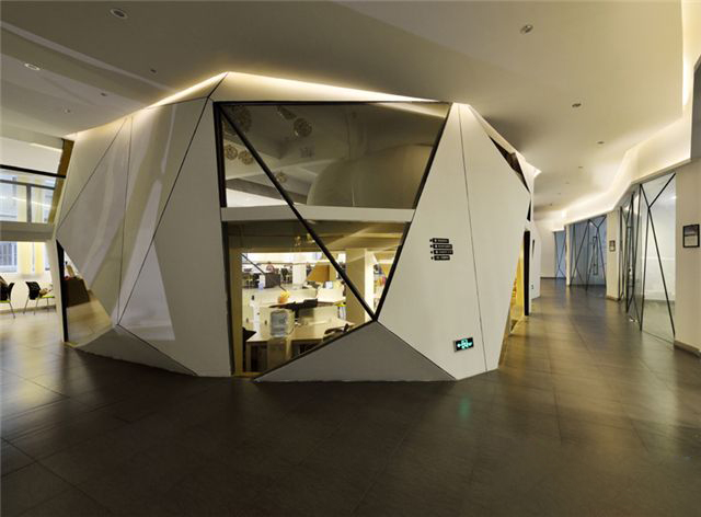 浦東新區科技風辦公室裝修設計-第4張圖片-上海古都建筑設計集團 浦東新區科技風辦公室裝修設計-第4張圖片-上海古都建筑設計集團