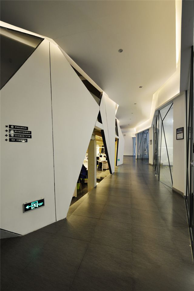 浦東新區科技風辦公室裝修設計-第5張圖片-上海古都建筑設計集團 浦東新區科技風辦公室裝修設計-第5張圖片-上海古都建筑設計集團