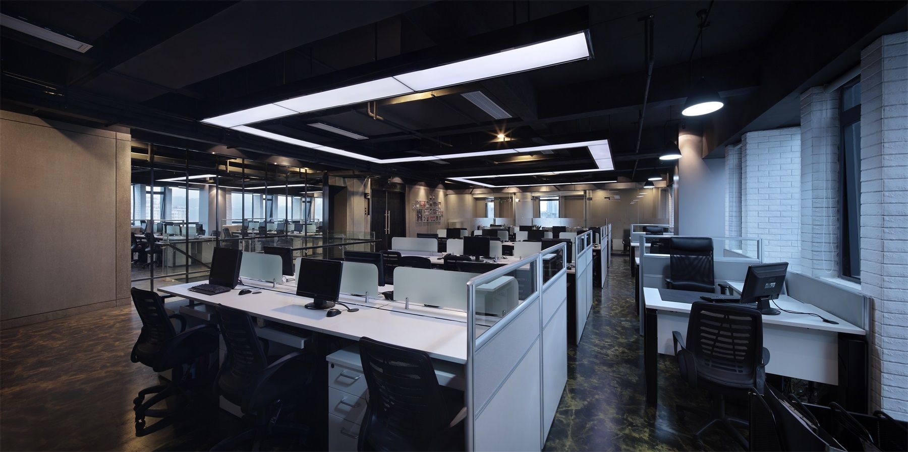 簡約風格教育機構辦公室裝修設計效果圖-第4張圖片-上海古都建筑設計集團