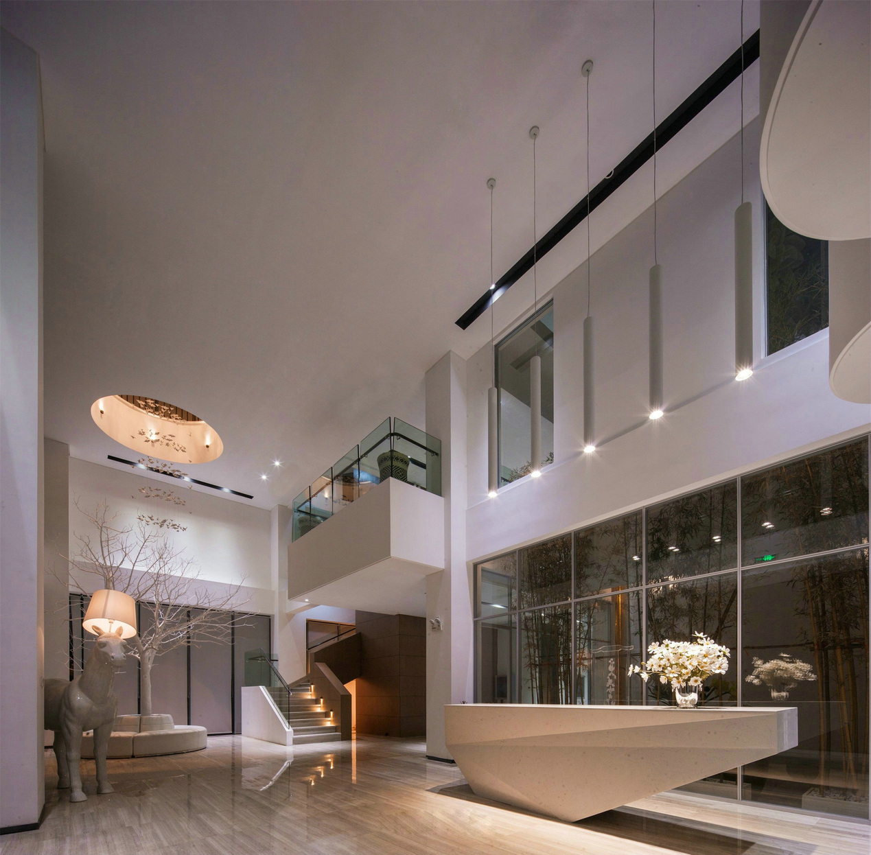 上?，F代時尚風格辦公室裝修設計-第9張圖片-上海古都建筑設計集團