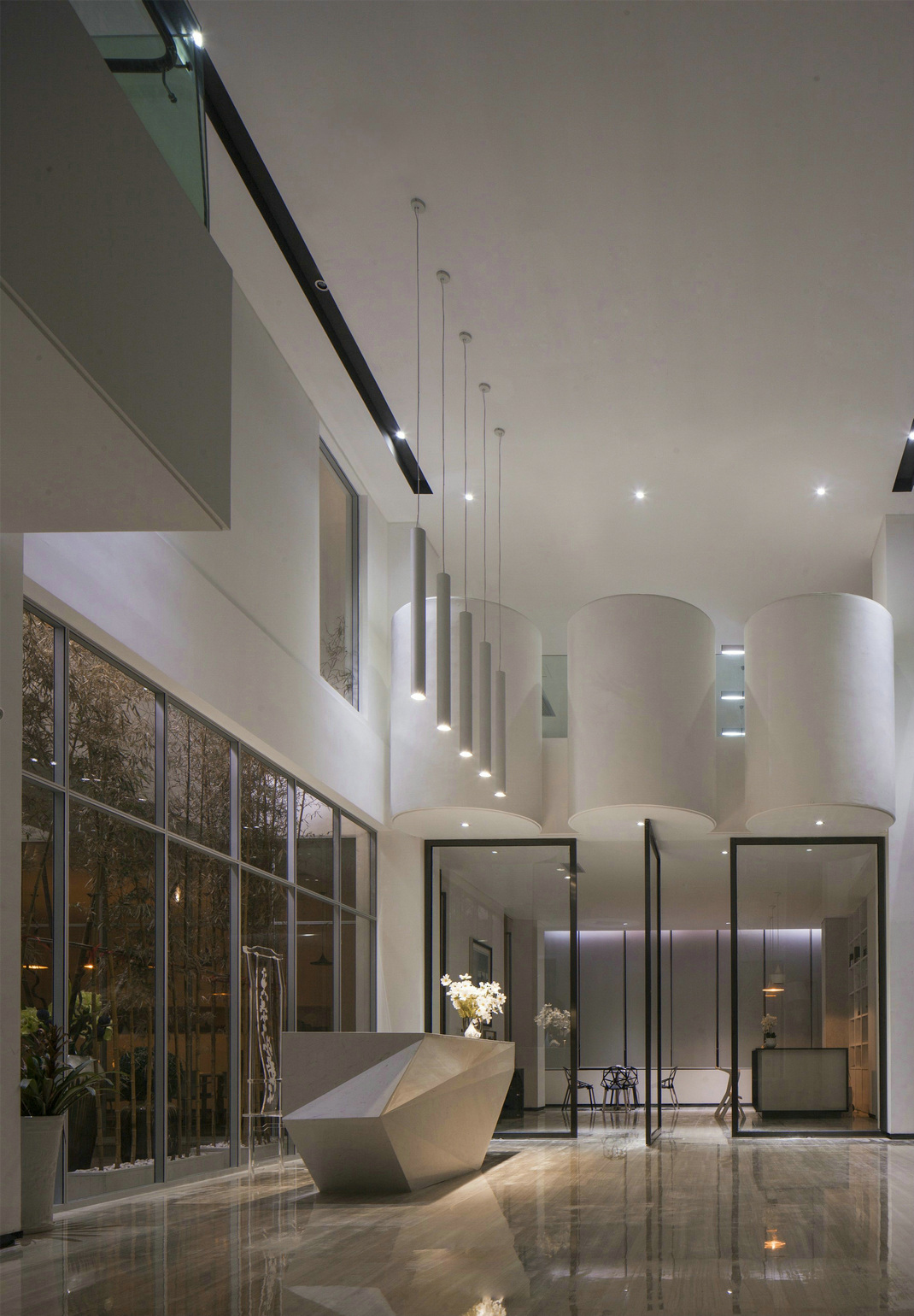 上?，F代時尚風格辦公室裝修設計-第7張圖片-上海古都建筑設計集團