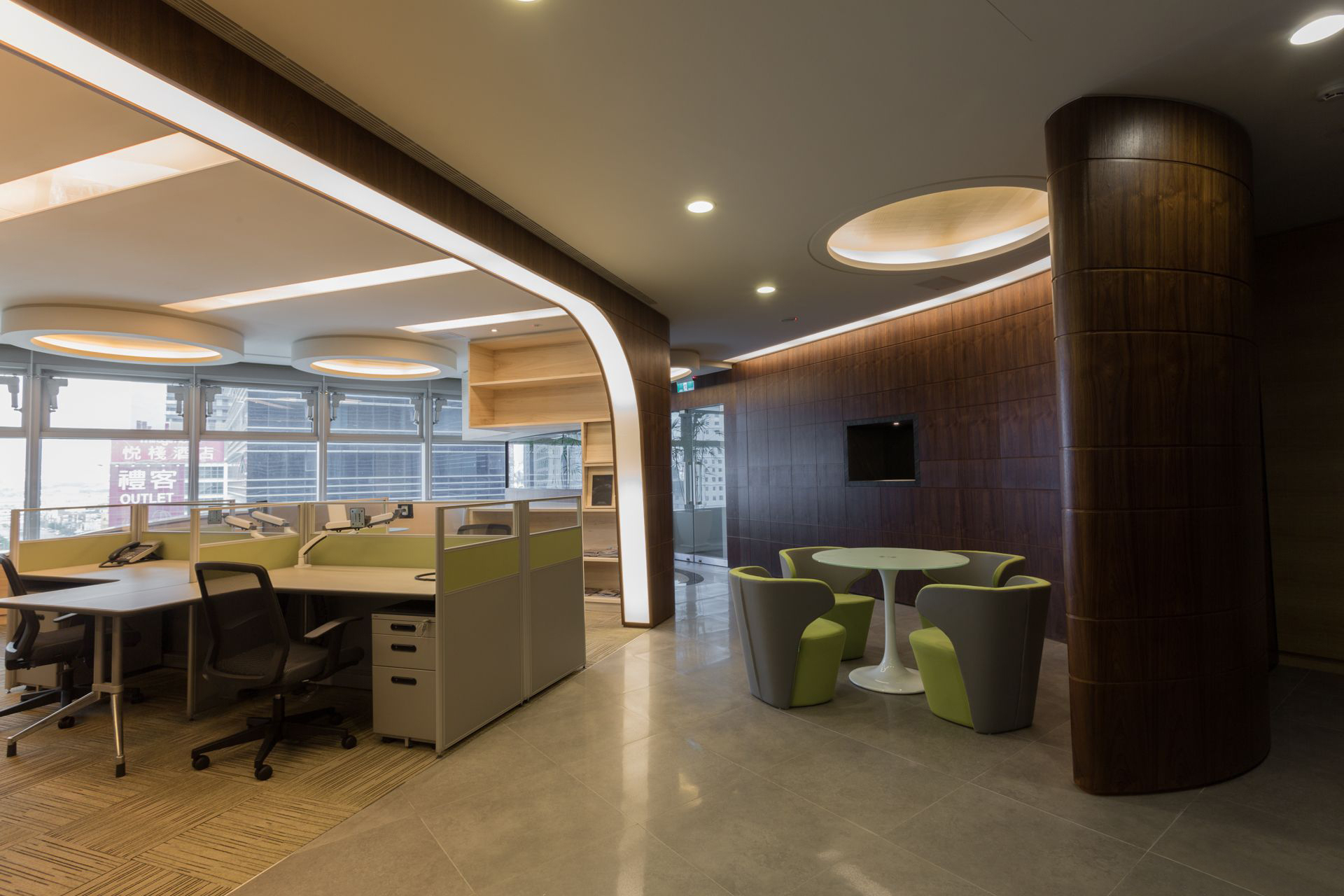 普陀區自然風格辦公室裝修設計-第1張圖片-上海古都建筑設計集團 普陀區自然風格辦公室裝修設計-第1張圖片-上海古都建筑設計集團