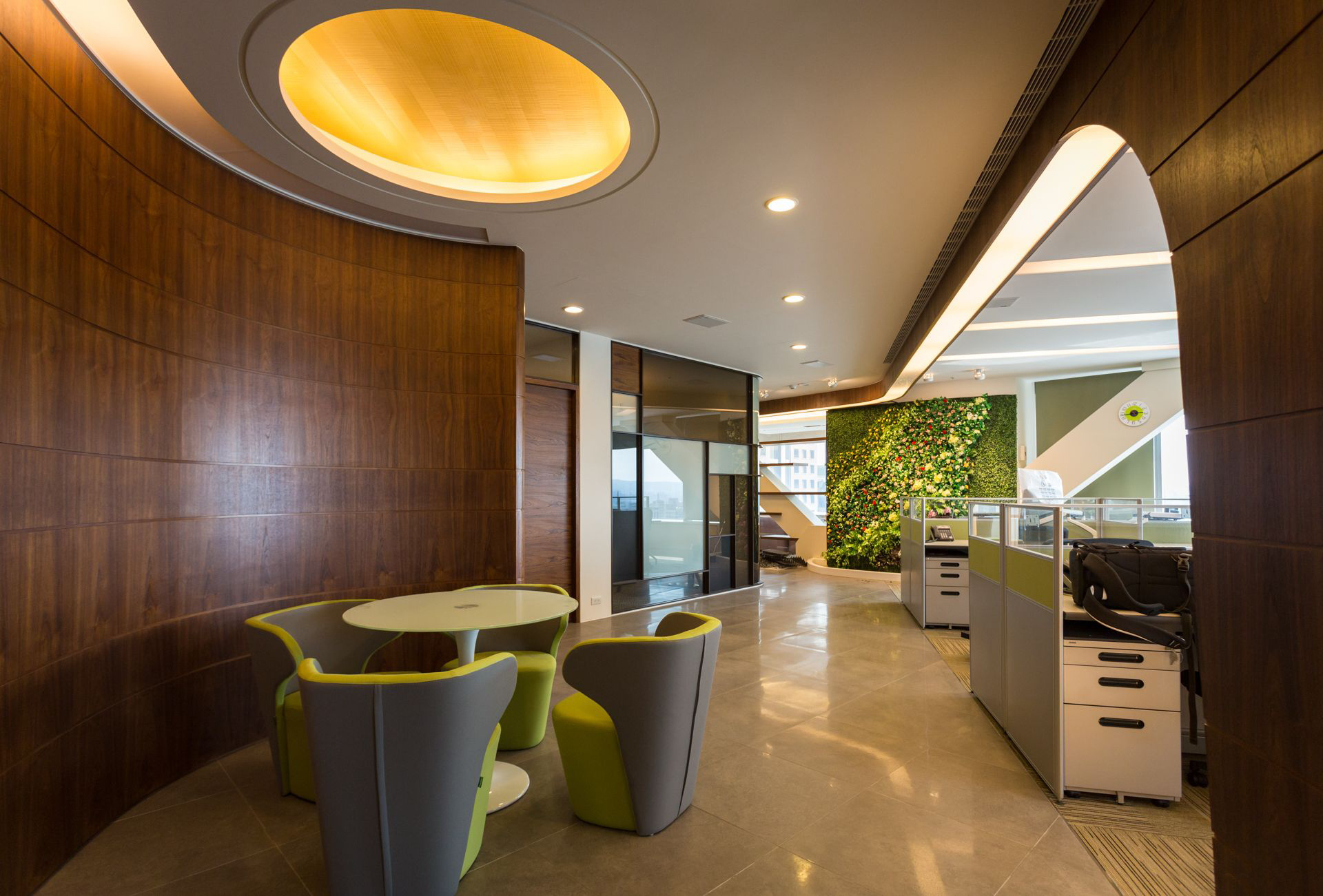 普陀區自然風格辦公室裝修設計-第3張圖片-上海古都建筑設計集團 普陀區自然風格辦公室裝修設計-第3張圖片-上海古都建筑設計集團