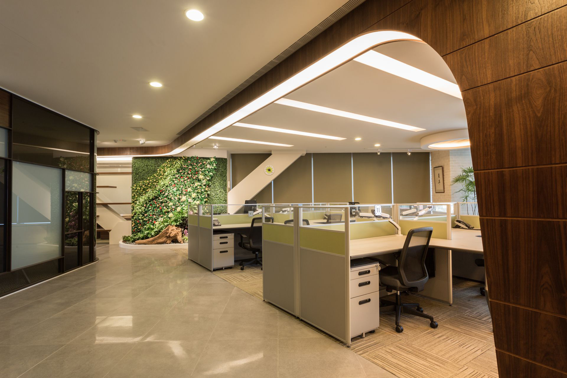 普陀區自然風格辦公室裝修設計-第4張圖片-上海古都建筑設計集團 普陀區自然風格辦公室裝修設計-第4張圖片-上海古都建筑設計集團