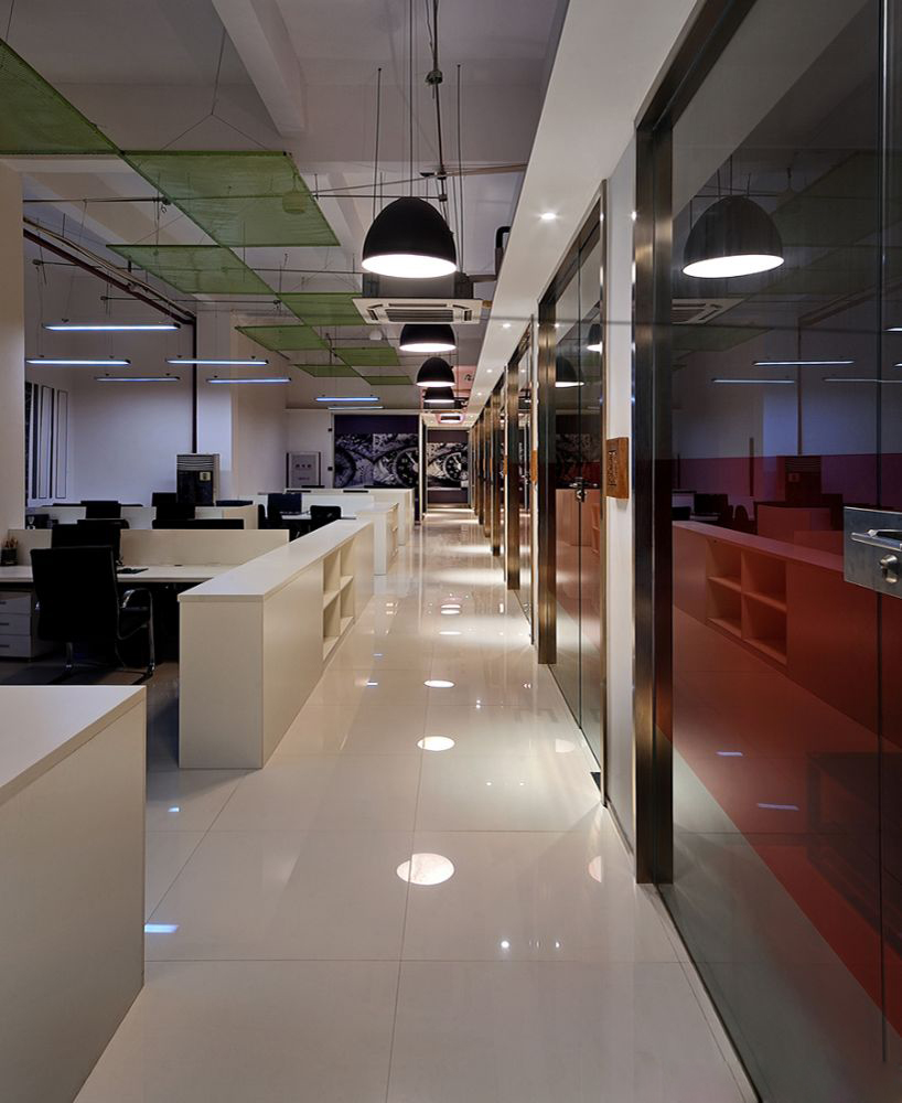 科技風辦公室裝修設計效果圖-第1張圖片-上海古都建筑設計集團 科技風辦公室裝修設計效果圖-第1張圖片-上海古都建筑設計集團