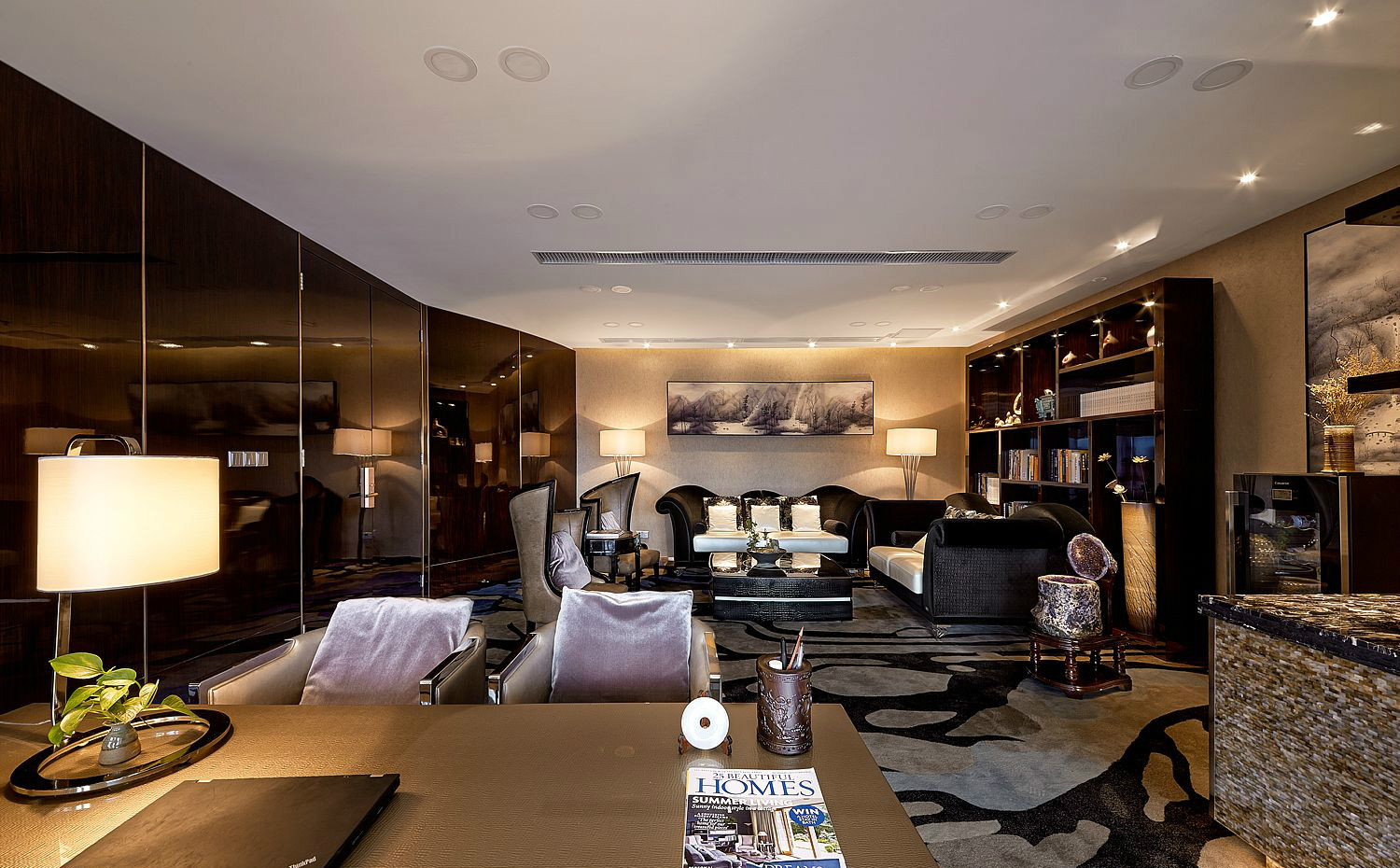 大氣奢華風格辦公室裝修設計-第16張圖片-上海古都建筑設計集團 大氣奢華風格辦公室裝修設計-第16張圖片-上海古都建筑設計集團