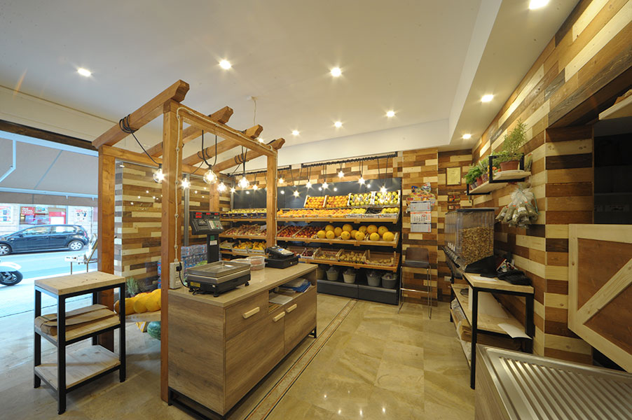 松江區120平水果店辦公室裝修設計-第2張圖片-上海古都建筑設計集團 松江區120平水果店辦公室裝修設計-第2張圖片-上海古都建筑設計集團