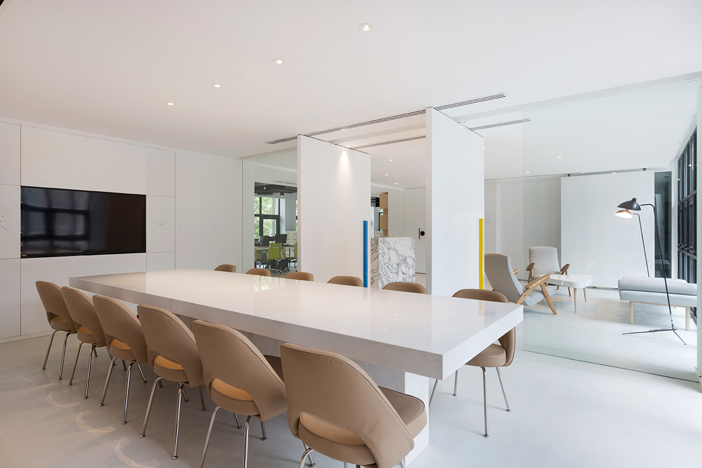 普陀區辦公室裝修簡約溫和風格設計-第2張圖片-上海古都建筑設計集團 普陀區辦公室裝修簡約溫和風格設計-第2張圖片-上海古都建筑設計集團