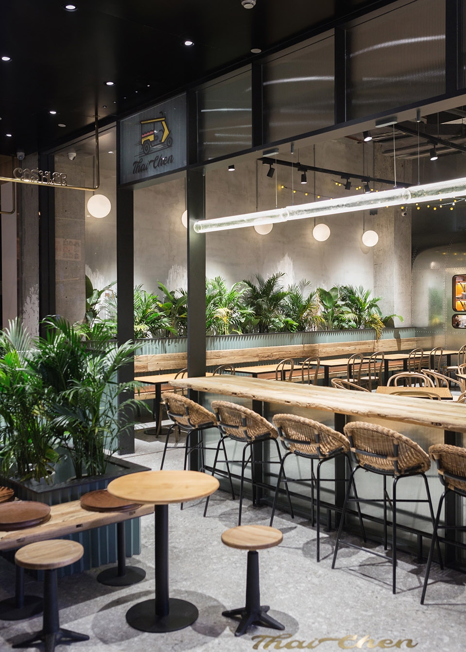 黃浦區混搭風格餐廳裝修設計-第3張圖片-上海古都建筑設計集團 黃浦區混搭風格餐廳裝修設計-第3張圖片-上海古都建筑設計集團