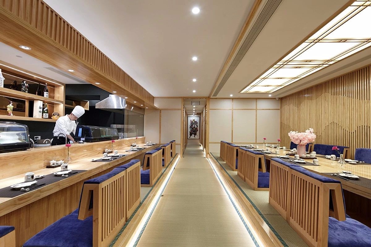 普陀區日料餐廳辦公室裝修設計-第2張圖片-上海古都建筑設計集團