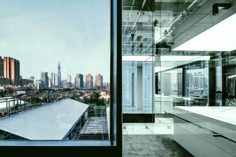 上海玻璃科技風格辦公室裝修設計-第7張圖片-上海古都建筑設計集團 上海玻璃科技風格辦公室裝修設計-第7張圖片-上海古都建筑設計集團