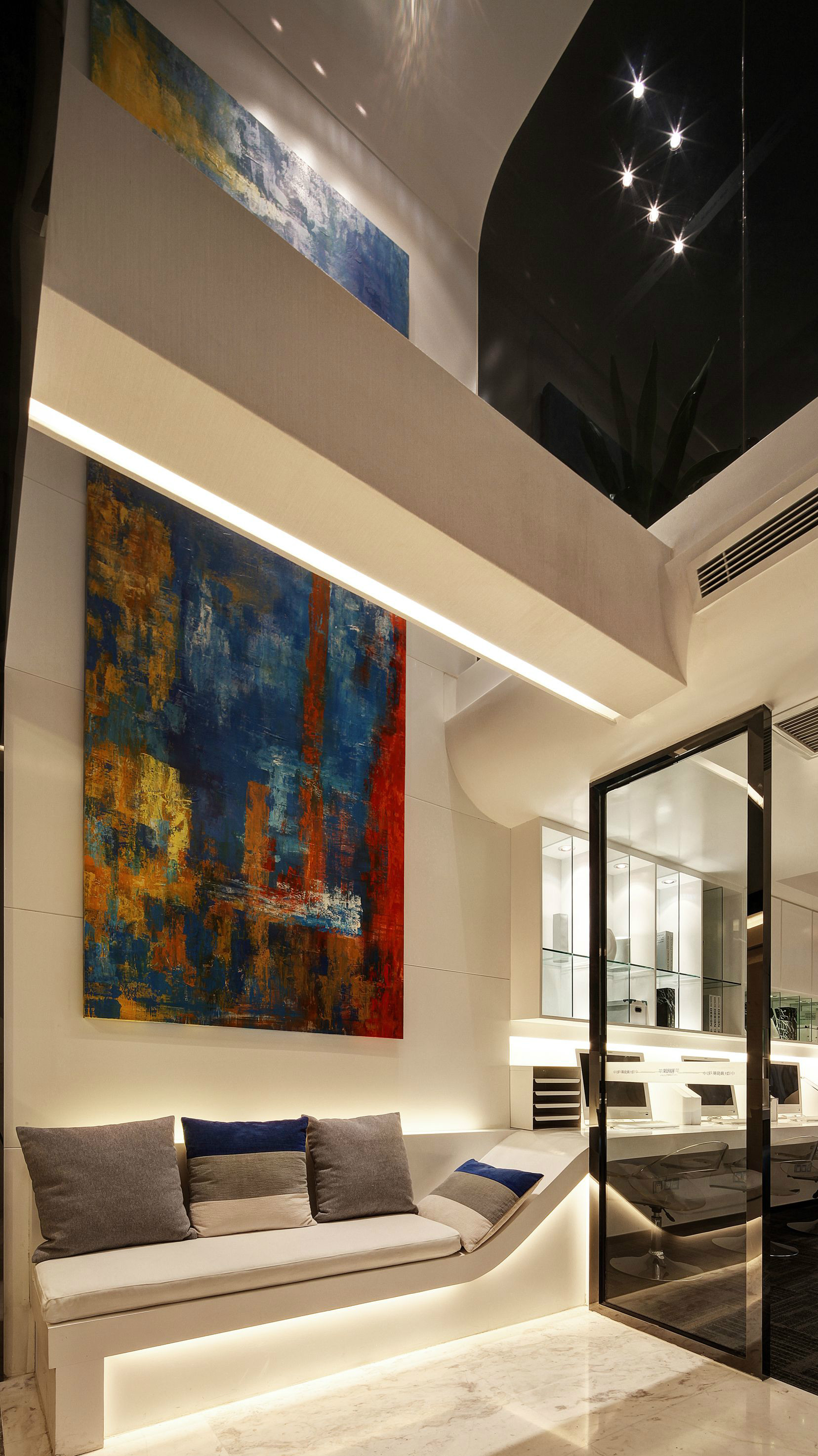 黃浦區英倫風格辦公室裝修設計-第1張圖片-上海古都建筑設計集團