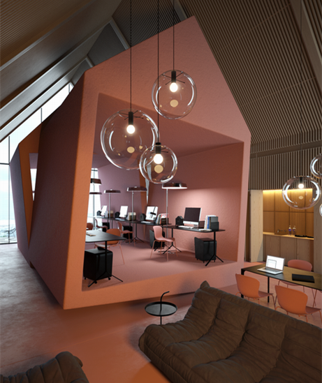 上海辦公室裝修閣樓裝修設計-第2張圖片-上海古都建筑設計集團 上海辦公室裝修閣樓裝修設計-第2張圖片-上海古都建筑設計集團