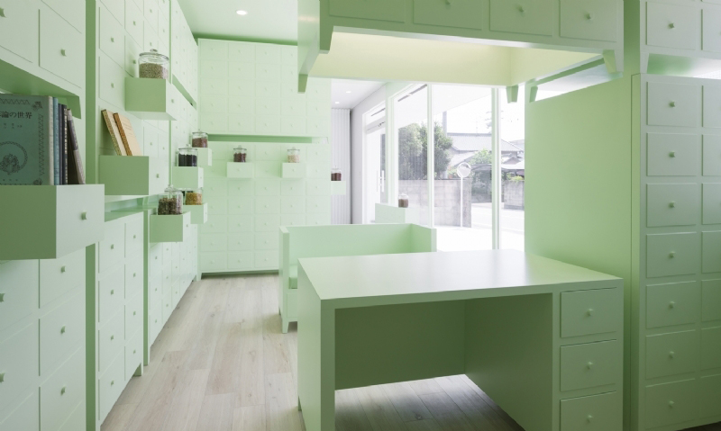 嘉定區清新風格藥房裝修設計-第4張圖片-上海古都建筑設計集團 嘉定區清新風格藥房裝修設計-第4張圖片-上海古都建筑設計集團