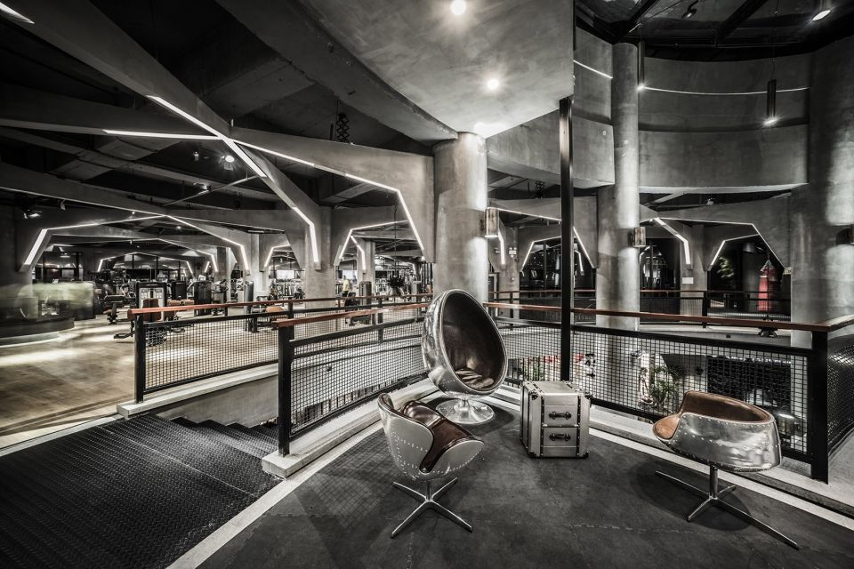 工業(yè)風(fēng)健身所辦公室裝修設(shè)計-第2張圖片-上海古都建筑設(shè)計集團 工業(yè)風(fēng)健身所辦公室裝修設(shè)計-第2張圖片-上海古都建筑設(shè)計集團