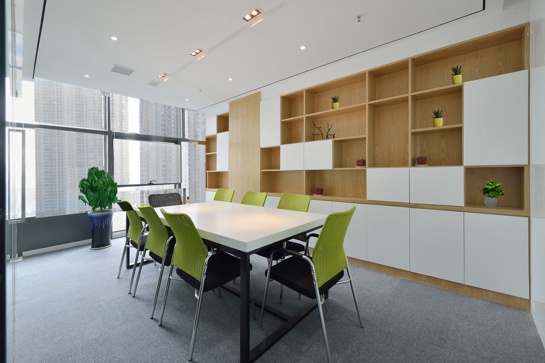 青浦區辦公室裝修簡約風設計-第4張圖片-上海古都建筑設計集團 青浦區辦公室裝修簡約風設計-第4張圖片-上海古都建筑設計集團