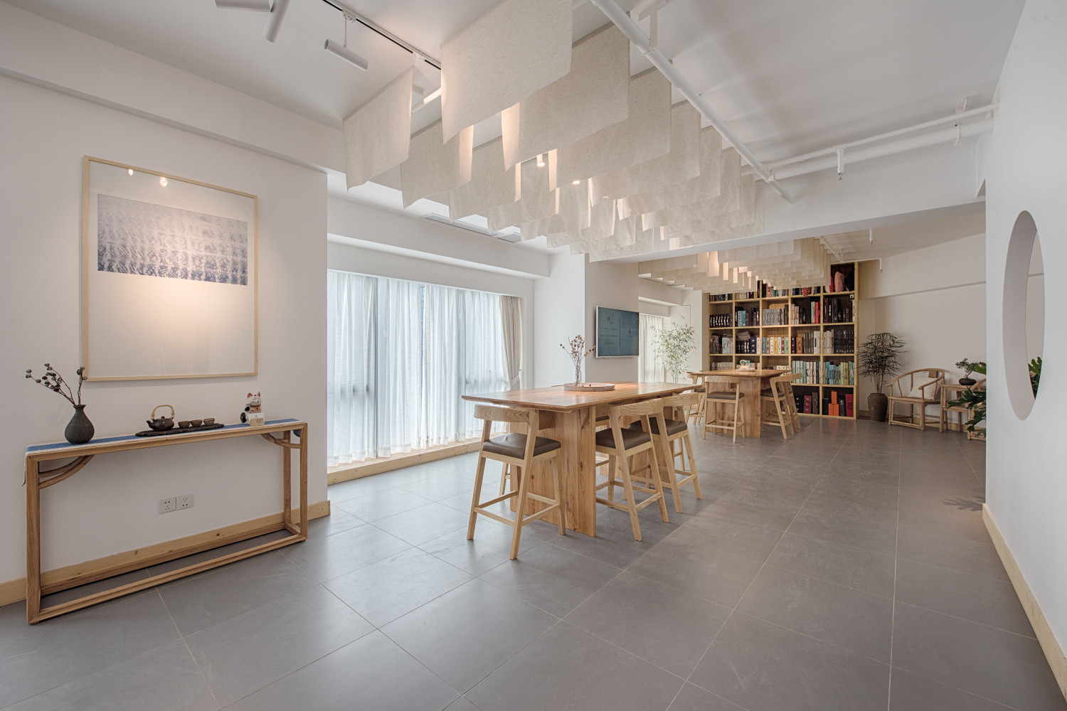 日式布料展廳裝修設計-第5張圖片-上海古都建筑設計集團 日式布料展廳裝修設計-第5張圖片-上海古都建筑設計集團