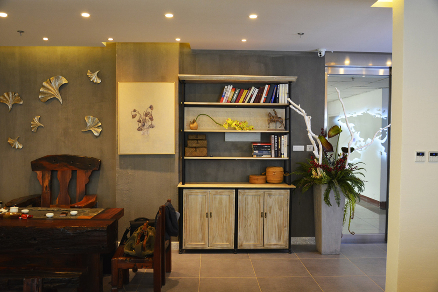 普陀區(qū)混搭風格辦公室裝修設計-第3張圖片-上海古都建筑設計集團 普陀區(qū)混搭風格辦公室裝修設計-第3張圖片-上海古都建筑設計集團